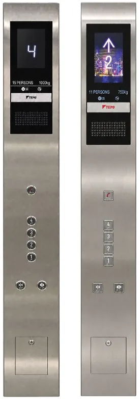 Bảng gọi trong cabin (COP) thang máy TEMI